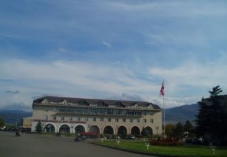 Достопримечательность города Хашури.