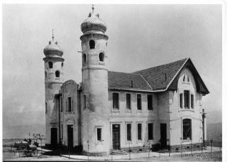 Былые времена в городе Хашури.