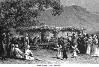 Город Хони в прошлые времена.