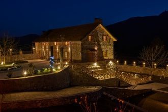 Болниси ночью.