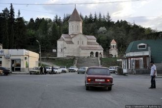 Достопримечательность Гурджаани.