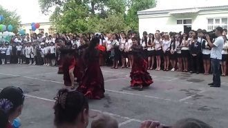 Горожане Уштобе.