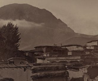 Город Ургут. Часть города, прилегающая к