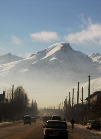 По дороге в Ургут.