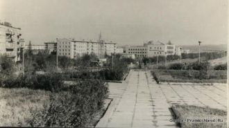 Былые времена в городе Жанатас.