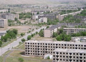 Окрестности города Жанатас.