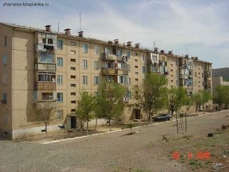 Панорама города Жанатас.