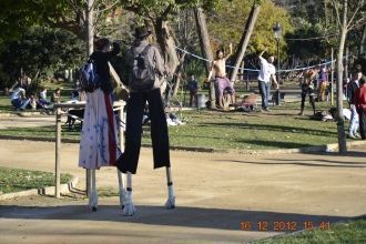 На улице города Алга.