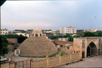 Сари с высоты птичьего полета.