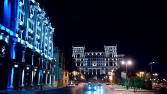 Ночной г. Сари.