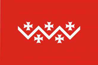 Флаг города Душети.
