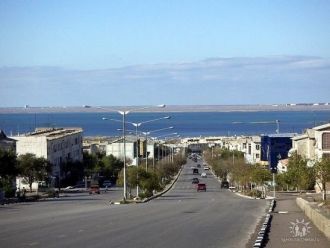 Панорама города Хазар.