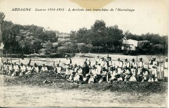 Обань, 1914-1915.