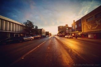 На улице города Эрмосильо.