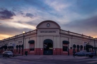 На улице города Эрмосильо.