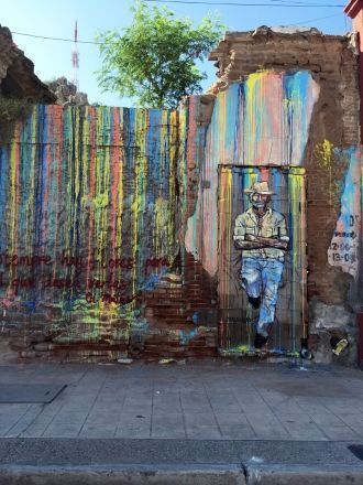 На улице города Эрмосильо.