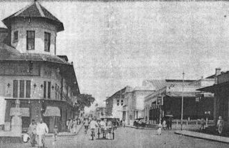 Город Бандунг в прошлом.