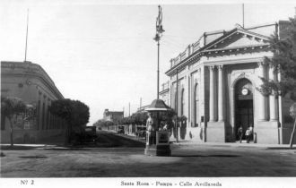Старый город на фото. Санта-Роса.