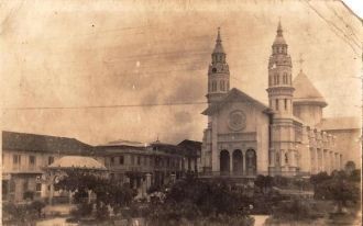 Кафедральный собор Манисалеса, 1920.