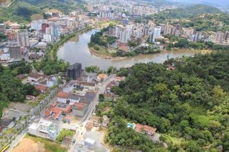 Аэросъемка Блуменау