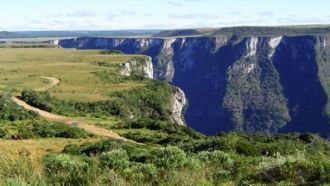 Природный парк Порту-Велью с высоты.