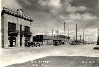 Рио-Гальегос на старых фотоснимках.