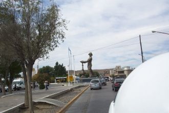 Обзор улиц Рио-Гальегос.