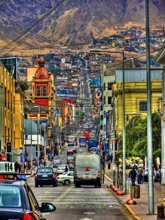 Улица&nbsp;Антофагасты.