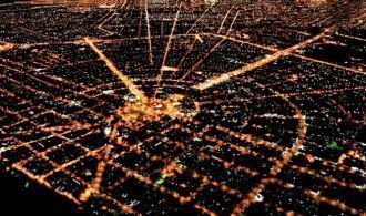 Боа-Виста ночью.