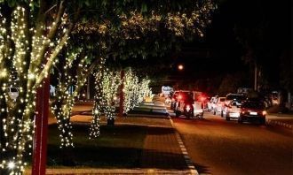 Ночная улица Боа-Висты.