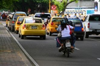 На улицах Кукуты.