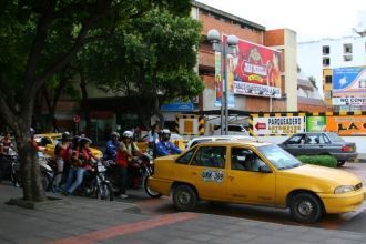 На улицах Кукуты.