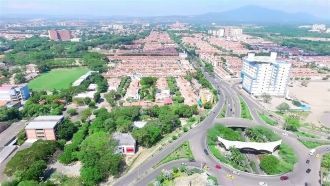 Кукута с высоты.