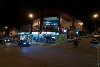 Аргентина, Ушуая. Ночное фото.