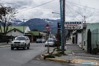На улицах аргентинского города Ушуая.