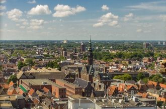 Фото Гронингена с высоты.