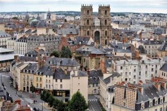 Ренн с высоты птичьего полета.