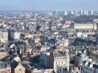 Ренн с высоты.