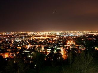 Ночной Бергамо