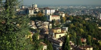 Бергамо с высоты