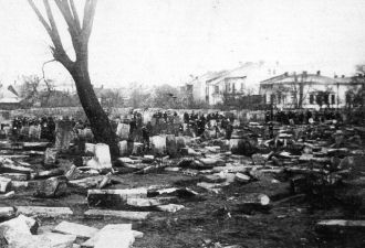 Уничтоженное кладбище Тарнува - старое ф