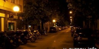 Ночные улицы Пескары.