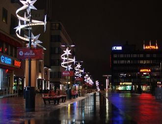 Ночные улицы Миккеля