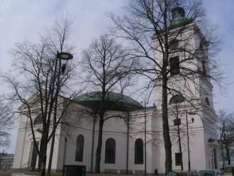 Ротонда-стиль церковь Хямеэнлинны.