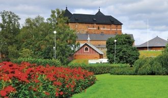 Город Хямеенлинна в Финляндии.