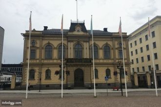 Центр города Хямеэнлинна.