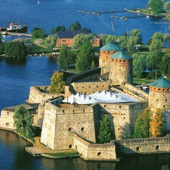 Крепость Олавинлинна (1475).&nbsp;