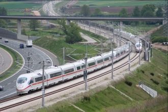 Высокоскоростные поезда между Нюрнбергом