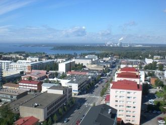 Кеми с высоты.