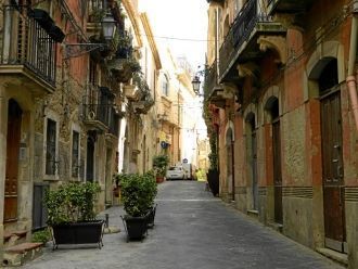 Город Сиракуза, Италия.